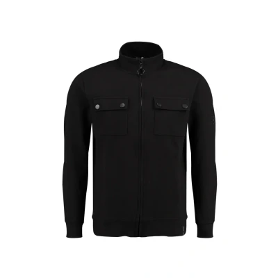 Afbeelding van Key Largo NEW Sweater met rits, Heren, Maat: Small, Black