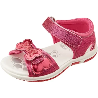 Afbeelding van Chicco, Fuchsia Sandaal Met Dubbele Klittenbandsluiting, Meisjes En Meisjes, (2), 25 EU, Design in Italië