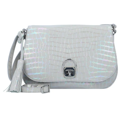 Afbeelding van PICARD Leren Schoudertas Mermaid Crossbody Bag Shark Grijs