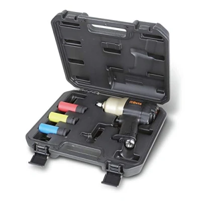 Afbeelding van Beta 1927CD/K3 Assortiment van 1 omschakelbare slagmoersleutel en 3 slagdopsleutels 019270107