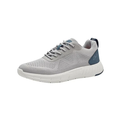 Afbeelding van s.Oliver Sneakers laag, Heren, Maat: 40, Light grey Textiel/ synthetisch