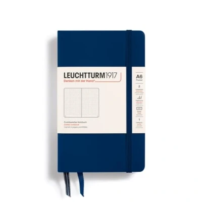 Afbeelding van Leuchtturm1917 Notitieboek Navy Blauw Pocket Puntjes
