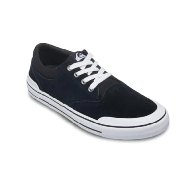 Afbeelding van Quiksilver Varial Sneakers laag, Heren, Maat: 39, Black Leer en textiel