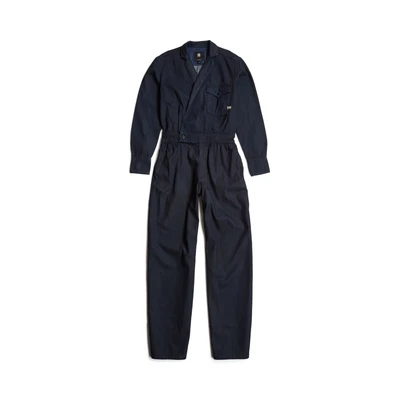 Afbeelding van G STAR Tailored WRAP Jumpsuit, Dames, Maat: Large, Worn in adrift cobler