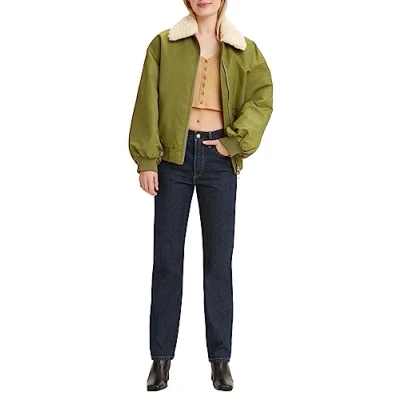 Afbeelding van Levi&#039;s 501 Original Jeans Straight leg jeans, Dames, Maat: 27x32, Deep breath