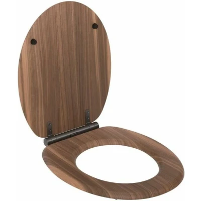 Afbeelding van Walnut MDF FSC
