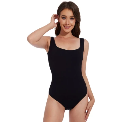 Afbeelding van VIMOSE Corrigerende Body Dames Naadloos Bodysuit onzichtbare Shapewear Bodyshaper Correctie voor Full zonder beugel slip Zwart S