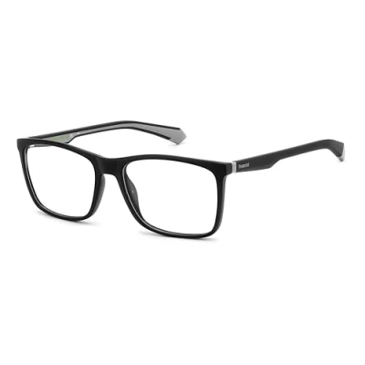 Afbeelding van Polaroid Uomo PLD D477 08A Montature da vista Bio Poliammide Nero/Grigio Squadrata