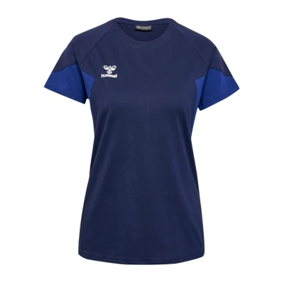 Afbeelding van hummel T shirt S/S raglanmouwen Hmltravel Multisport dames maat