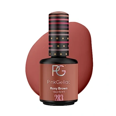 Afbeelding van Pink Gellac 283 Rosy Brown gel nagellak 15 ml