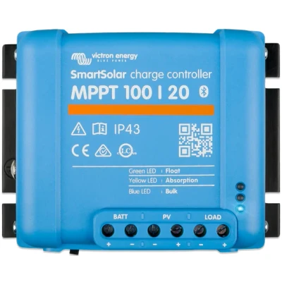 Afbeelding van Victron MPPT 100/20 SmartSolar Zonnelader /24/48V 20A 8719076043027