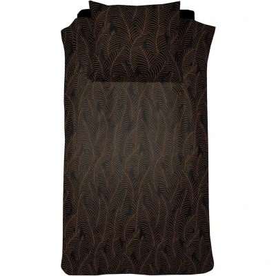 Afbeelding van Dekbedovertrek Damai Bellezza Off Black Satijn 140 x 200 / 220 cm 1 Persoons