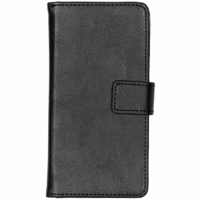 Afbeelding van Samsung Galaxy S10 Plus Hoesje Kunstleder Bookcase Zwart Telefoonhoesje