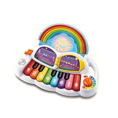 Afbeelding van LeapFrog Learn &amp; Groove Rainbow Lights Piano, Baby Musical Toy with Sounds,Ages 6, 7, 8, 9 Months +,28.0 x 35.1 11.8 cm