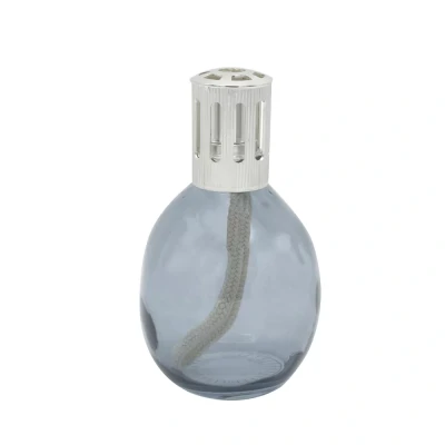 Afbeelding van Scentchips Geurverstuiver Wave Scentoil Lamp Glas Blauw Smoke 10x10x16cm