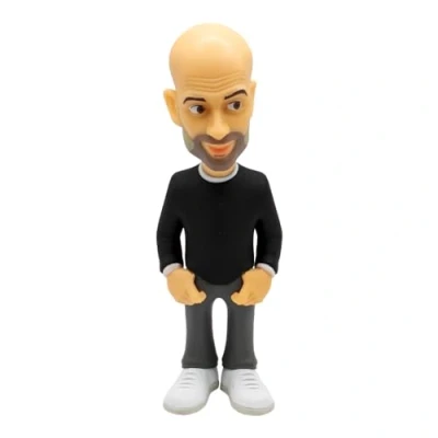 Afbeelding van Bandai Minix Manchester City Manager Pep Guardiola Model Verzamelbare Figuur Voetbalspeelgoedassortiment Verzamel je favoriete voetbalfiguren en teams