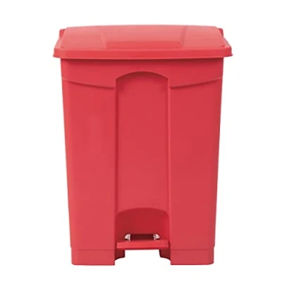 Afbeelding van Jantex afvalemmer rood 65L