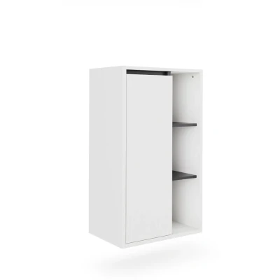 Afbeelding van Vicco ViolaMidikast 50 x 86 cm met open vakken Wit/Grijs