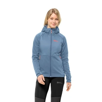 Afbeelding van Jack Wolfskin Alpgrat PRO INS FZ W Windjack, Dames, Maat: Small, Elemental blue