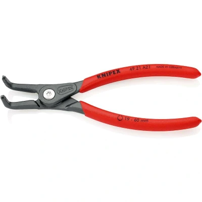 Afbeelding van Knipex 49 21 A21 borgveertang buitenr. 90 gr 19 60 mm