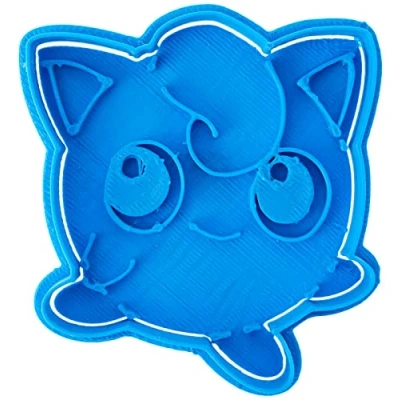Afbeelding van Cuticuter Jigglypuff Pokemon uitsteekvorm, blauw, 8 x 7 1,5 cm