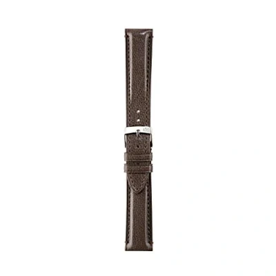 Afbeelding van Morellato horlogeband Canova X4684B73032CR22 / PMX032CANOVA22 Croco leder Donkerbruin 22mm + standaard stiksel
