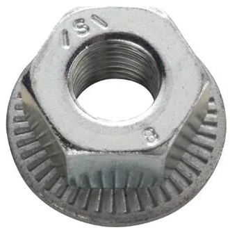 Afbeelding van Fix Nippel Axle nut m10x1 w.rotatable washer 10pcs.