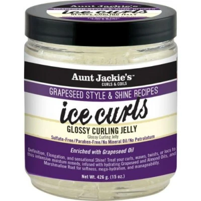 Afbeelding van Aunt Jackie’s Grapeseed Ice Curls Curling Jelly Gel