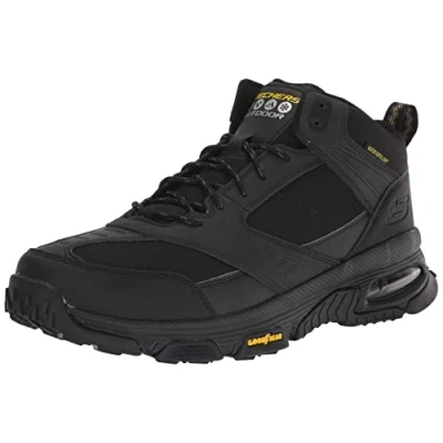 Afbeelding van Skechers AIR Envoy Sneakers hoog, Heren, Maat: 40, Schwarz Leer