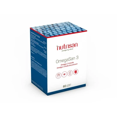 Afbeelding van Nutrisan Omegasan 3 60 softgels