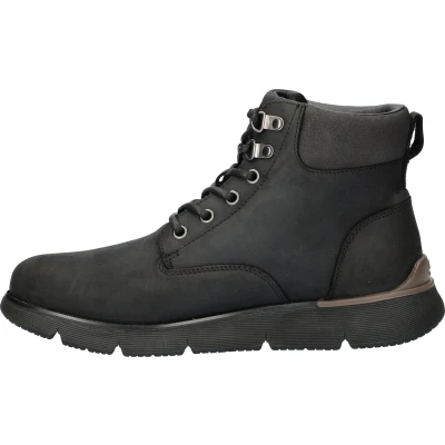 Afbeelding van Skechers Augustino heren veterboot Zwart Maat 45
