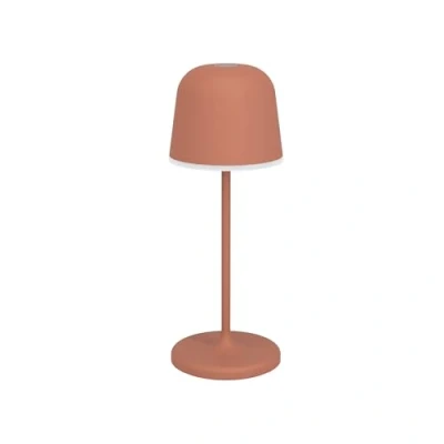 Afbeelding van EGLO Mannera S Tafellamp Priklamp Oplaadbaar (tot 28 uur licht) 20 cm Rood/Wit Draadloos Dimbaar Binnen en Buiten