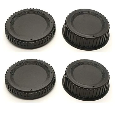 Afbeelding van Lens Cap en Front Body voor Nikon D780 D90 D7500 D7000 D3500 D5600 DSLR met AF S P Mount Vervangt BF 1B (2 sets)
