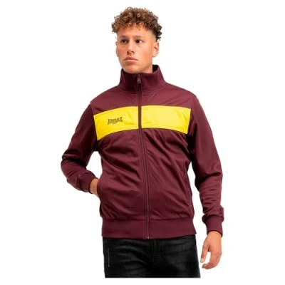 Afbeelding van Lonsdale London ALNWICK Jacket voor heren, Oxblood/geel, 4XL
