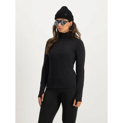 Afbeelding van Poederbaas Midlayer Pully Dames Four Seasons Lightweight Zwart XXL