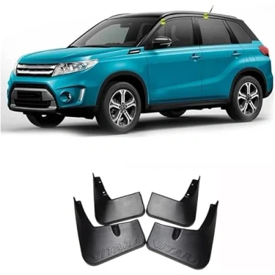 Afbeelding van 4 Stuks Auto Spatlappen Voor Suzuki Vitara 2016 2023, Splash Guards Spatborden Volledige Bescherming Spatbord