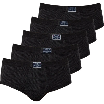 Afbeelding van ESGE 5ER Packfeinripp Slip, Heren, Maat: Large, Schwarz