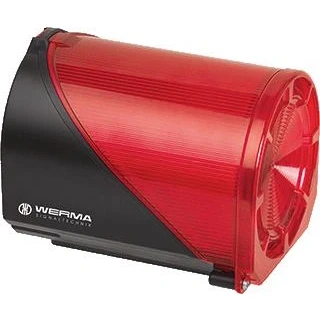 Afbeelding van Werma Signaltechnik Combi signaalgever 444.110.75 Rood 24 V/DC 114 dB