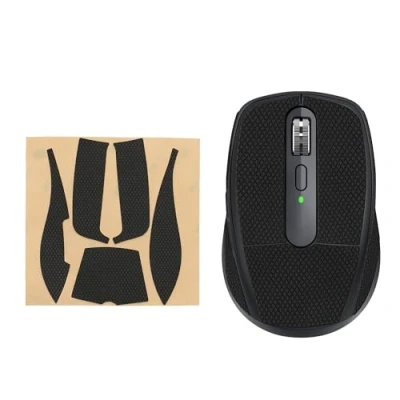 Afbeelding van kwmobile gaming Muis grip tape geschikt voor Logitech MX Anywhere 3 (not 3S) Antislip muistape in zwart