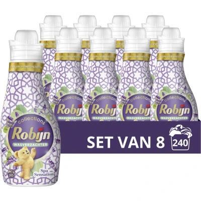 Afbeelding van 8x Robijn Spa Sensation Wasverzachter 750ml