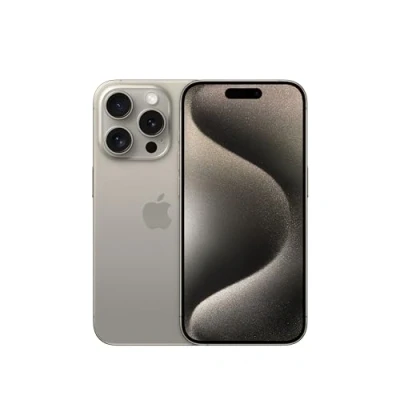 Afbeelding van Apple iPhone 15 Pro (256 GB) Naturel titanium (Refurbished)