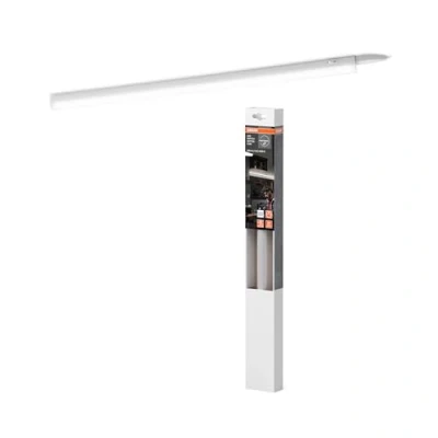 Afbeelding van OSRAM Switch Batten Slanke LED lichtbalk met ingebouwde schakelaar 300 mm 4W 4000K in wit, kan worden aangesloten op naadloze lichtstrips, IP20 bescherming, voor onderkastverlichting binnen