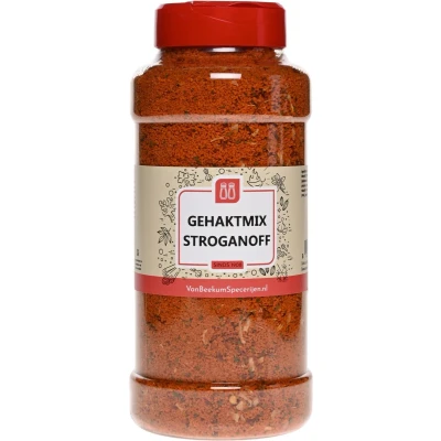 Afbeelding van Van Beekum Specerijen Gehaktmix Stroganoff Strooibus 600 gram