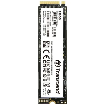 Afbeelding van Transcend MTE712A 256 GB NVMe/PCIe M.2 SSD 2280 harde schijf PCIe NVMe 4.0 x4 Industrial TS256GMTE712A