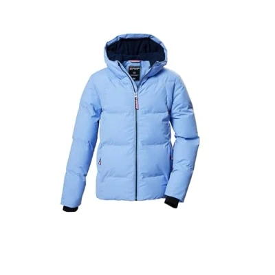 Afbeelding van killtec meisjes Gewatteerd jack/winterjack met capuchon KOW 357 GRLS QLTD JCKT, lavendel, 176, 42150 000