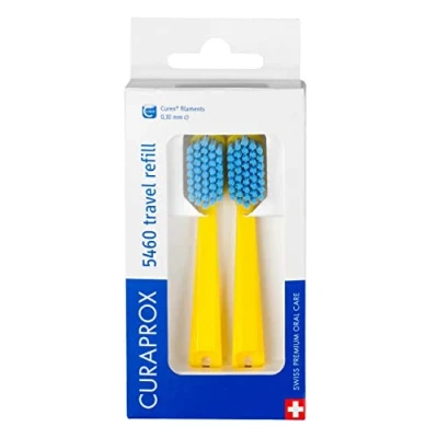 Afbeelding van Curaprox CS 5460 Refill FOR Travel SET Tandverzorging, Maat: One Size, Yellow
