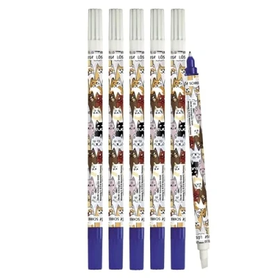 Afbeelding van Online inktvloeistof, 6 stuks, voor het verwijderen en overschrijven, design trophy, verwijdering correctie van blauwe inkt, kleur blauw