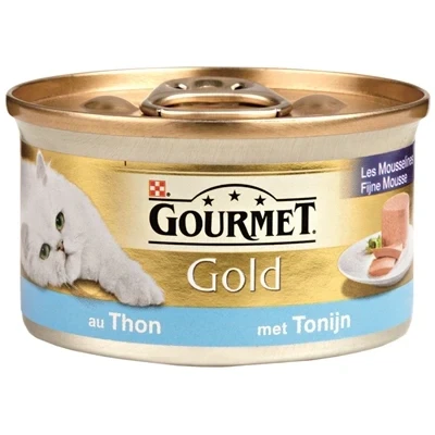 Afbeelding van Gourmet Gold Fijne Mousse Tonijn 85 GR (24 stuks)
