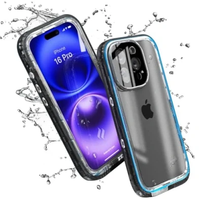 Afbeelding van Catalyst Total Protection Waterproof Case iPhone 16 Pro Zwart CATIPHO16BLKMP