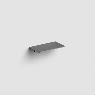 Afbeelding van Telefoon Douche Planchet Clou Sjokker Wandmodel Gunmetal Geborsteld PVD